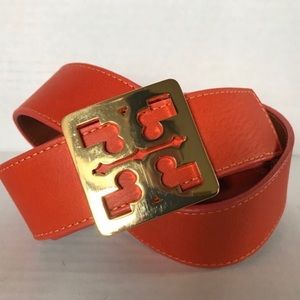 Tory Burch Reversible Logo Belt